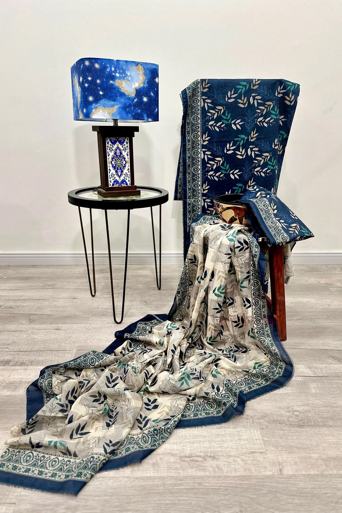 THE 197 – Bin Saeed Lawn 3 Piece Unstitched Printed Fabric