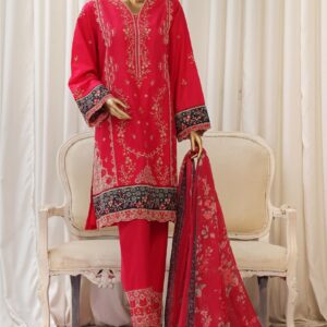 The 2030 – 3 Piece Bin Saeed Luxury Suit with Embroidered Trouser