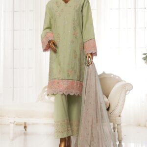 The 2026 – 3 Piece Bin Saeed Luxury Suit with Embroidered Trouser
