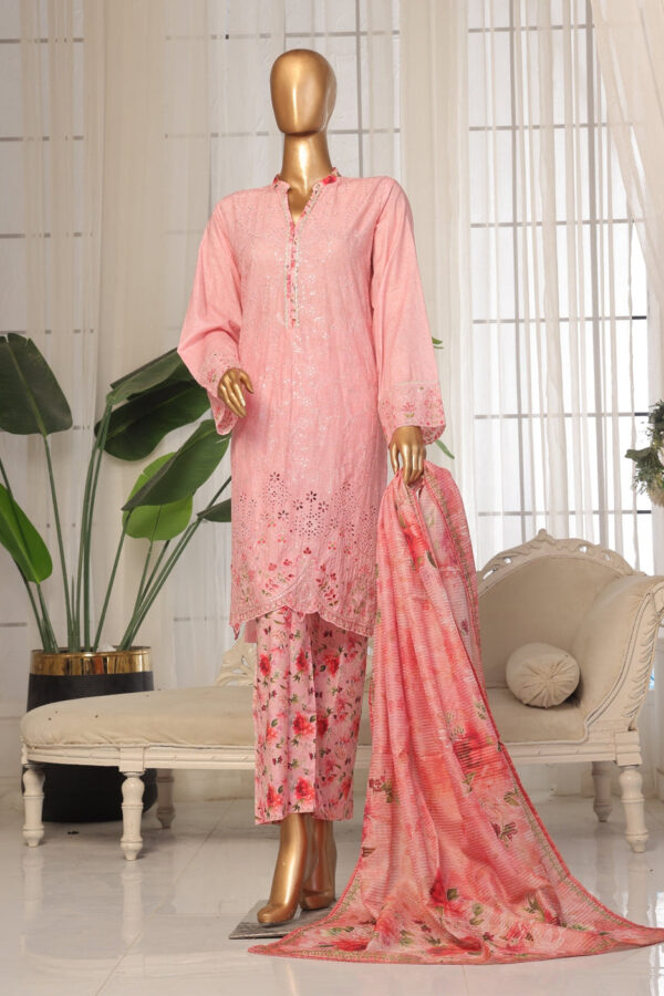 The 1315 - 3 Piece Bin Saeed Eid Ki Khushiyan Luxury Suit