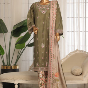 The 1316 - 3 Piece Bin Saeed Eid Ki Khushiyan Luxury Suit