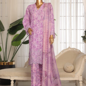 The 1317 - 3 Piece Bin Saeed Eid Ki Khushiyan Luxury Suit