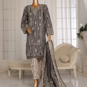 The 1310 - 3 Piece Bin Saeed Eid Ki Khushiyan Luxury Suit