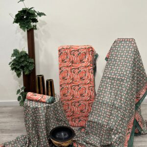 THE 734 – Bin Saeed Lawn 3 Piece Unstitched Printed Fabric