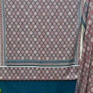 The 3862 - Bin Saeed Lawn 3 Piece Unstitched Digital Printed Fabric