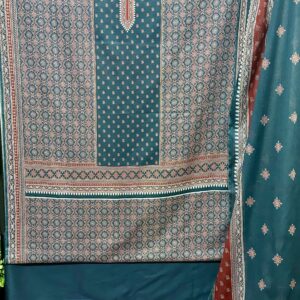 The 3958 - Bin Saeed Lawn 3 Piece Unstitched Digital Printed Fabric