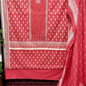 The 4032 - Bin Saeed Lawn 3 Piece Unstitched Digital Printed Fabric