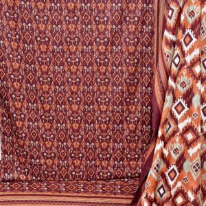 The 4057 - Bin Saeed Lawn 3 Piece Unstitched Digital Printed Fabric