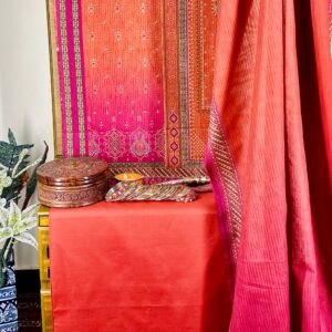 THE 232 – Bin Saeed Lawn 3 Piece Unstitched Printed Fabric