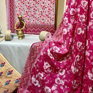 THE 853 – Bin Saeed Lawn 3 Piece Unstitched Printed Fabric