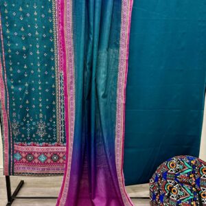 THE 690 – Bin Saeed Lawn 3 Piece Unstitched Printed Fabric
